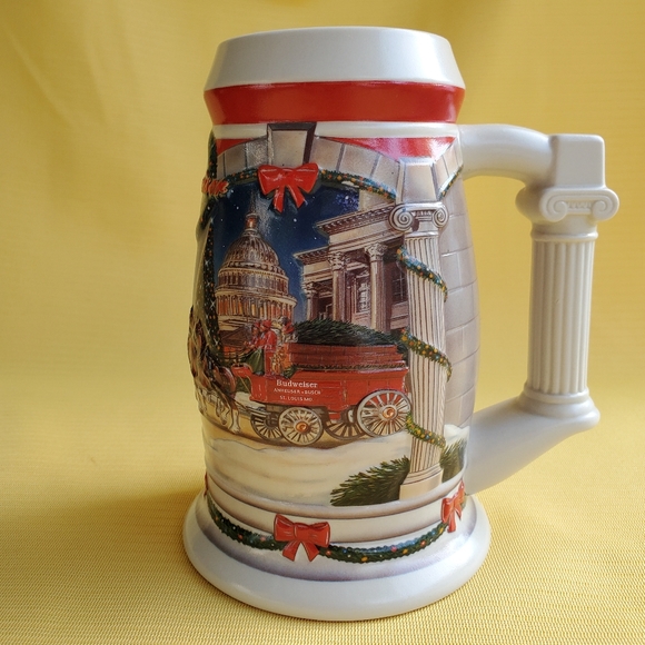 Budweiser Collectors Holiday Beer Stein - Picture 9 of 16